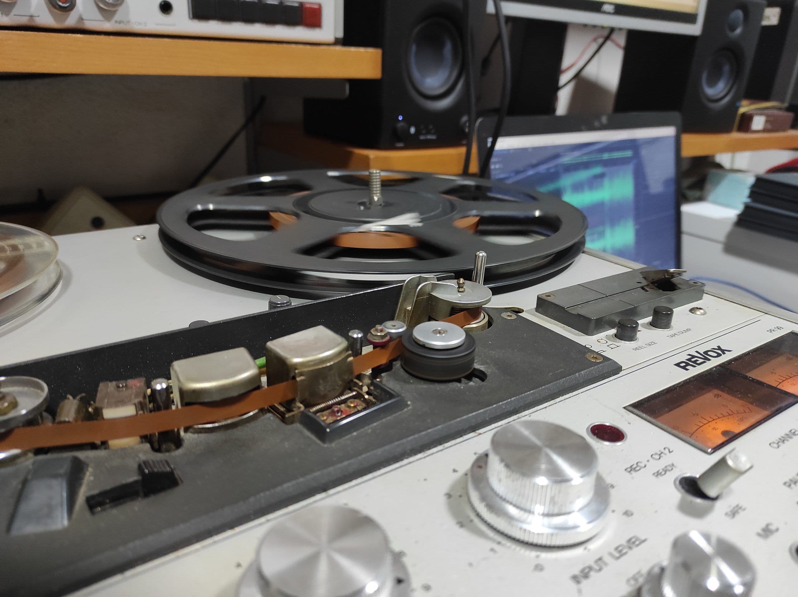 Gravador de bobinas Revox PR99